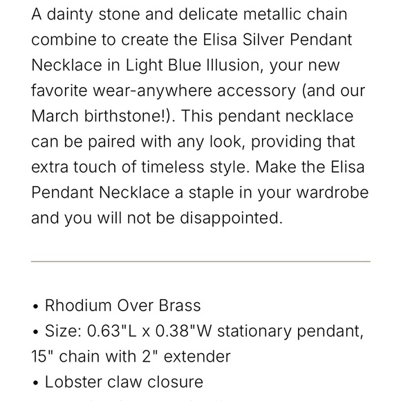 Kendra Scott Elle Earrings and Elisa Pendant - Picture 5 of 6